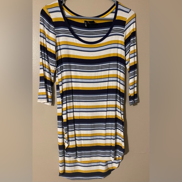 Ultra Flirt Stripped Shirt. - Picture 1 of 3